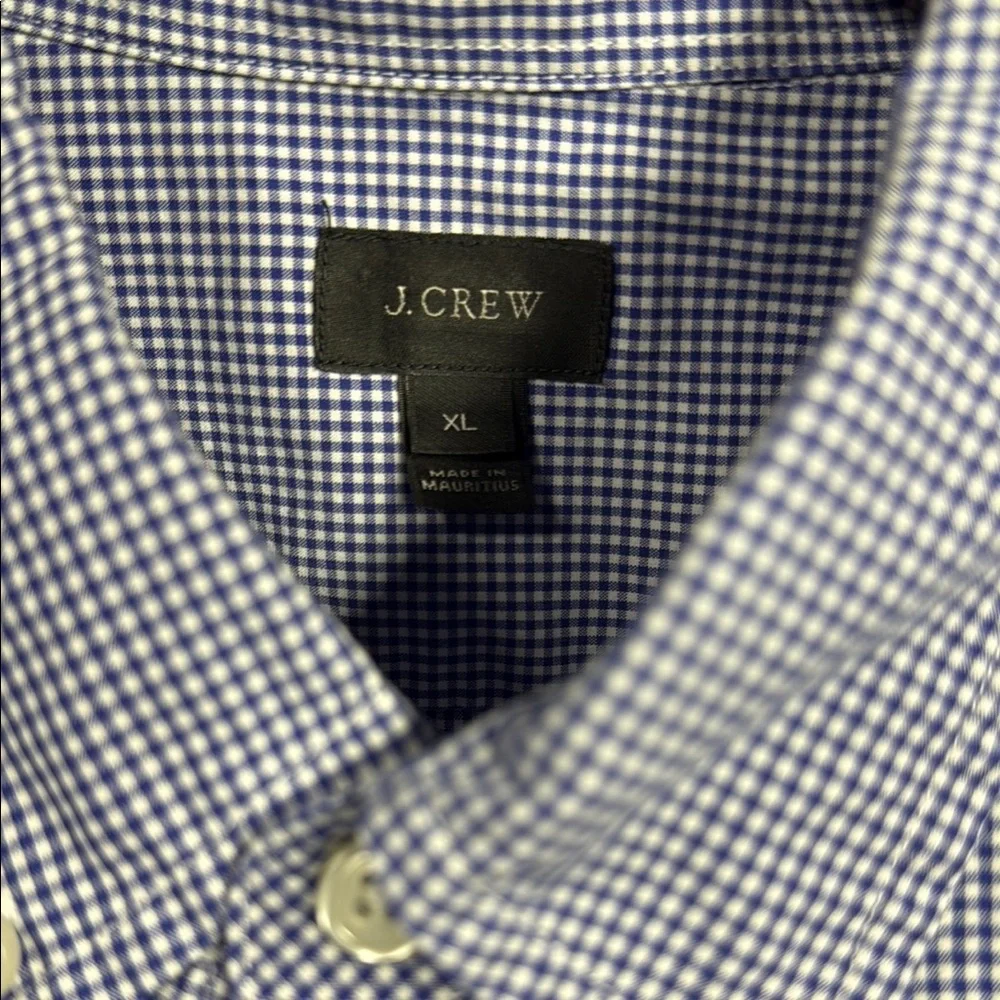 J. Crew Blue Casual Button Down Shirt
